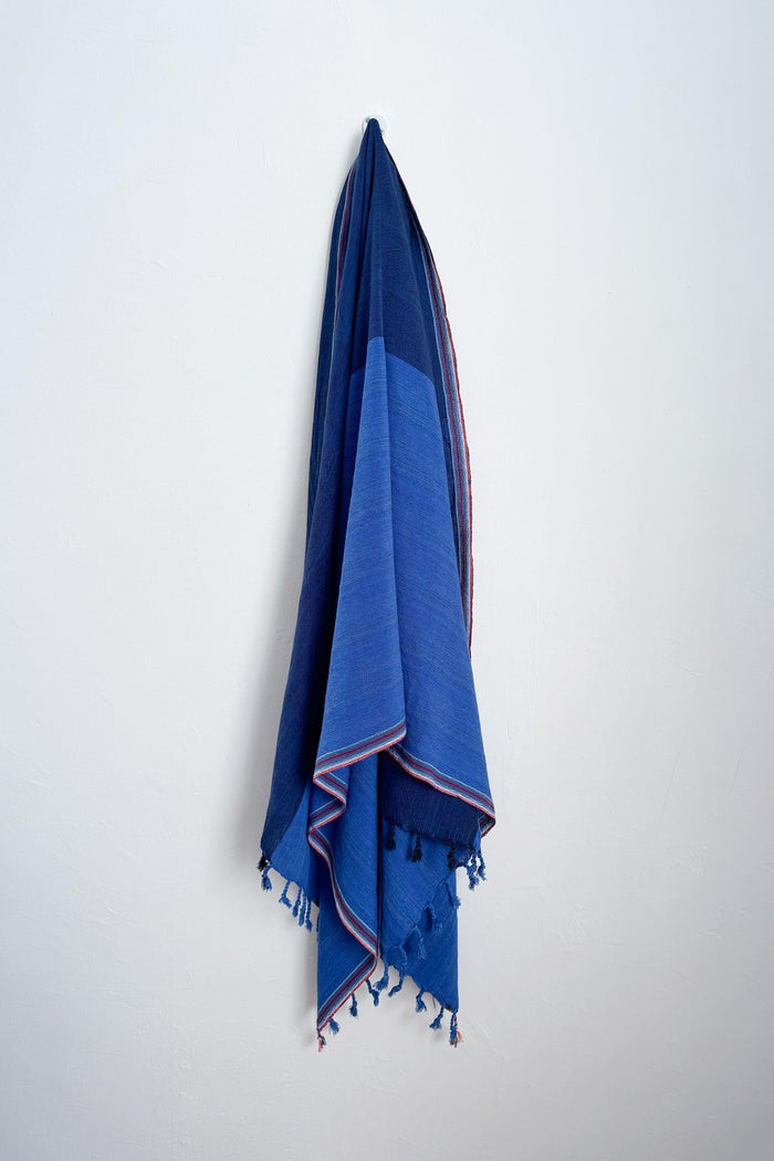 Aegean Royal Blue Indigo Towel