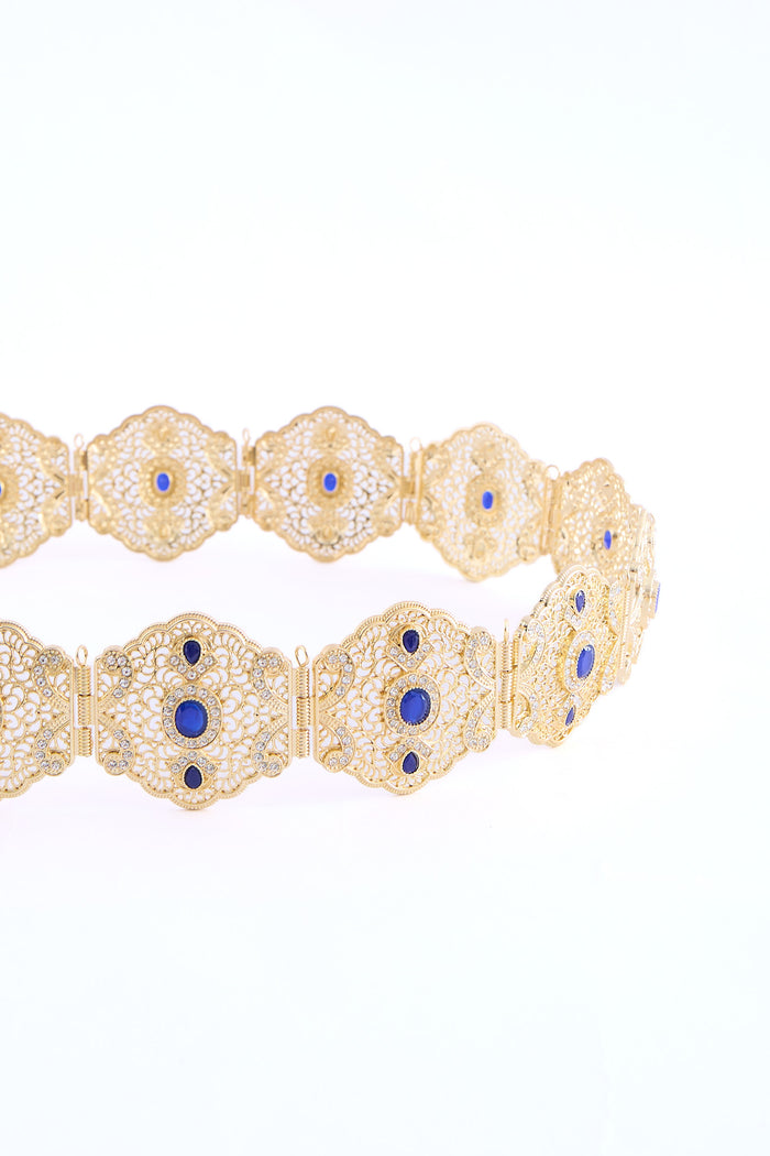Ahri Gold/Blue Belt