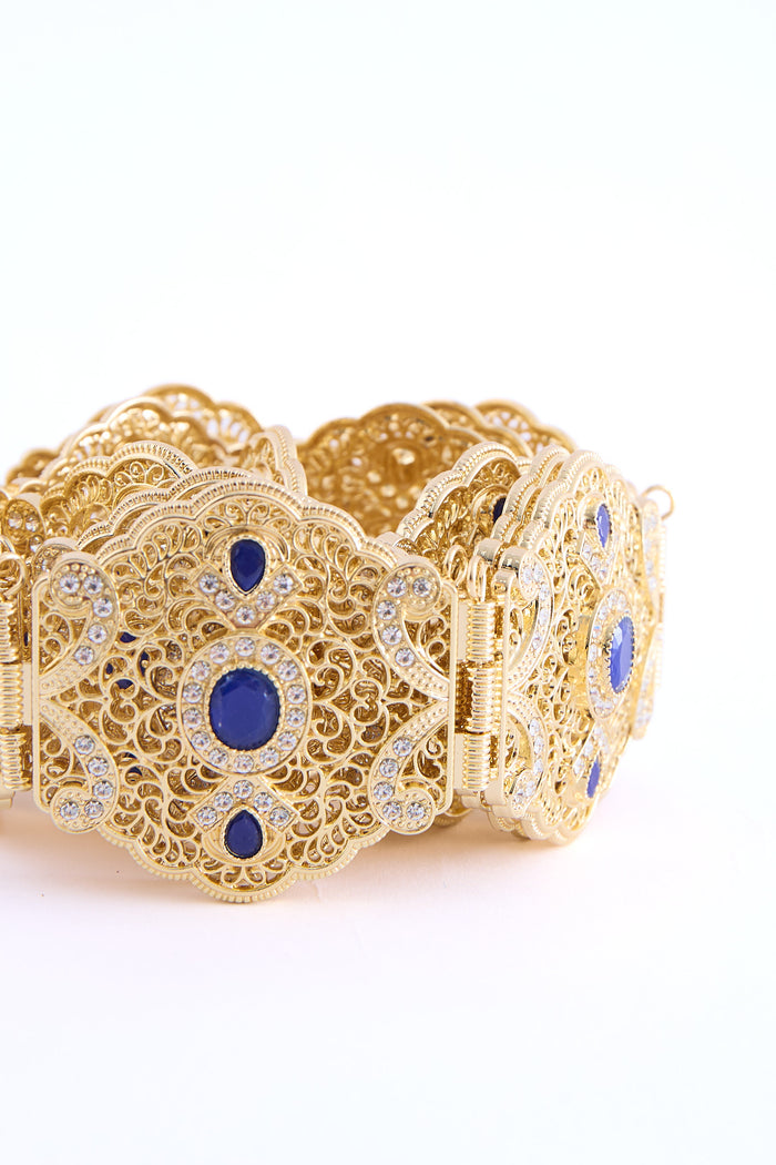 Ahri Gold/Blue Belt