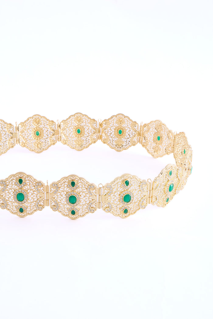 Ahri Gold/Green Belt