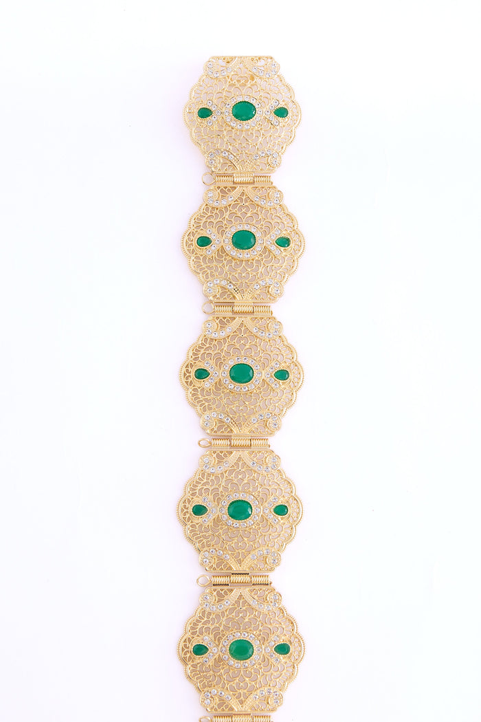 Ahri Gold/Green Belt