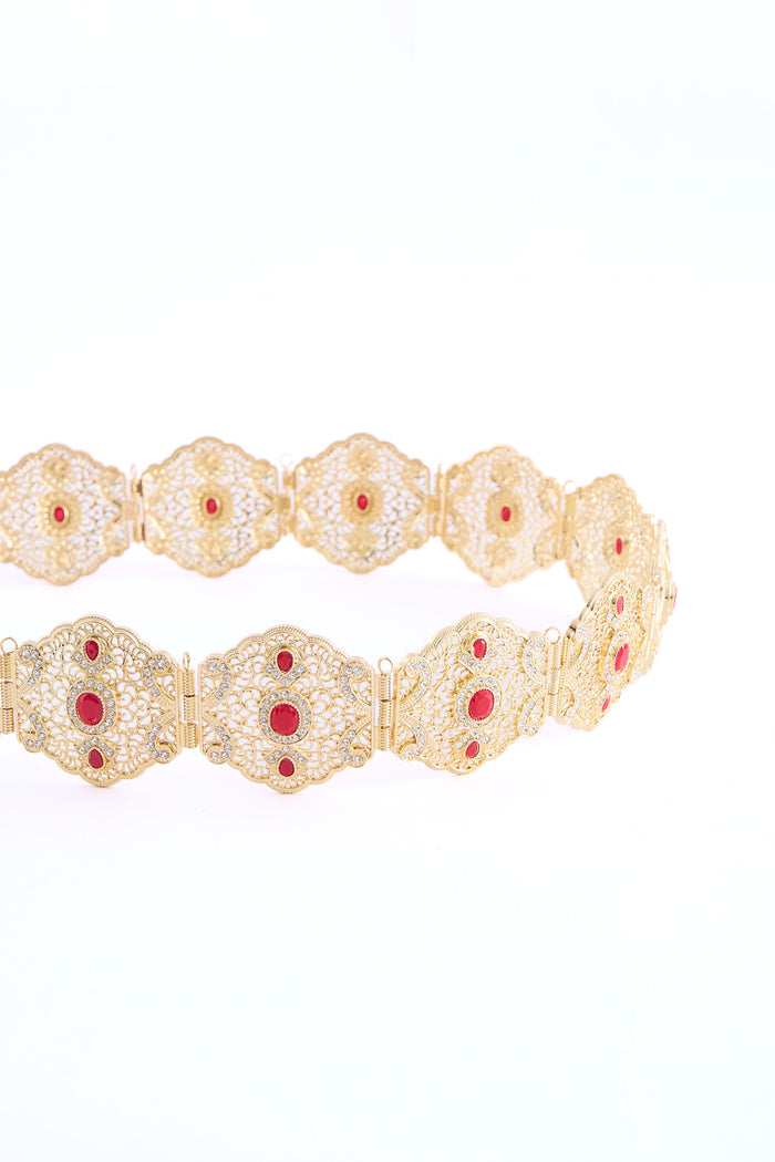 Ahri Gold/Red Belt