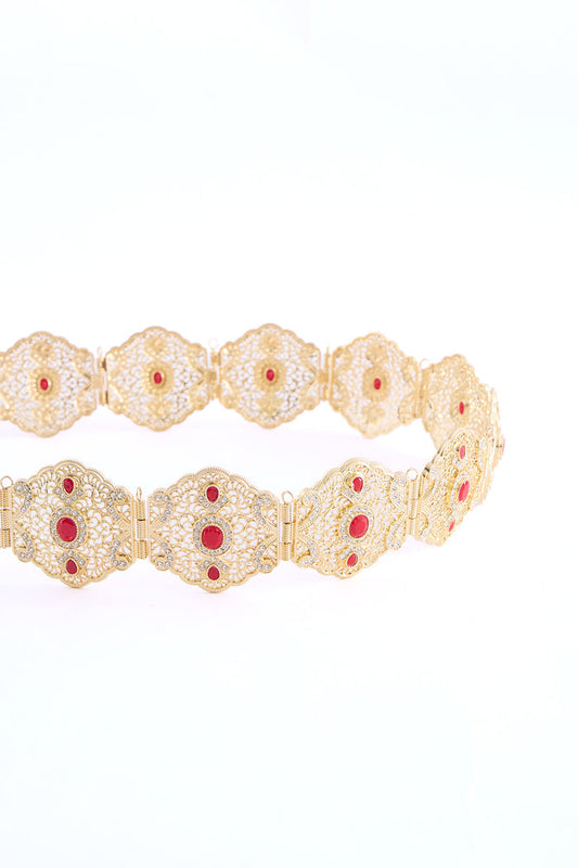 Ahri Gold/Red Belt