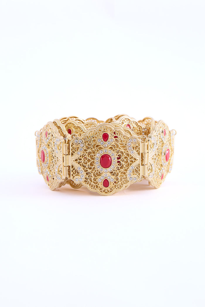 Ahri Gold/Red Belt