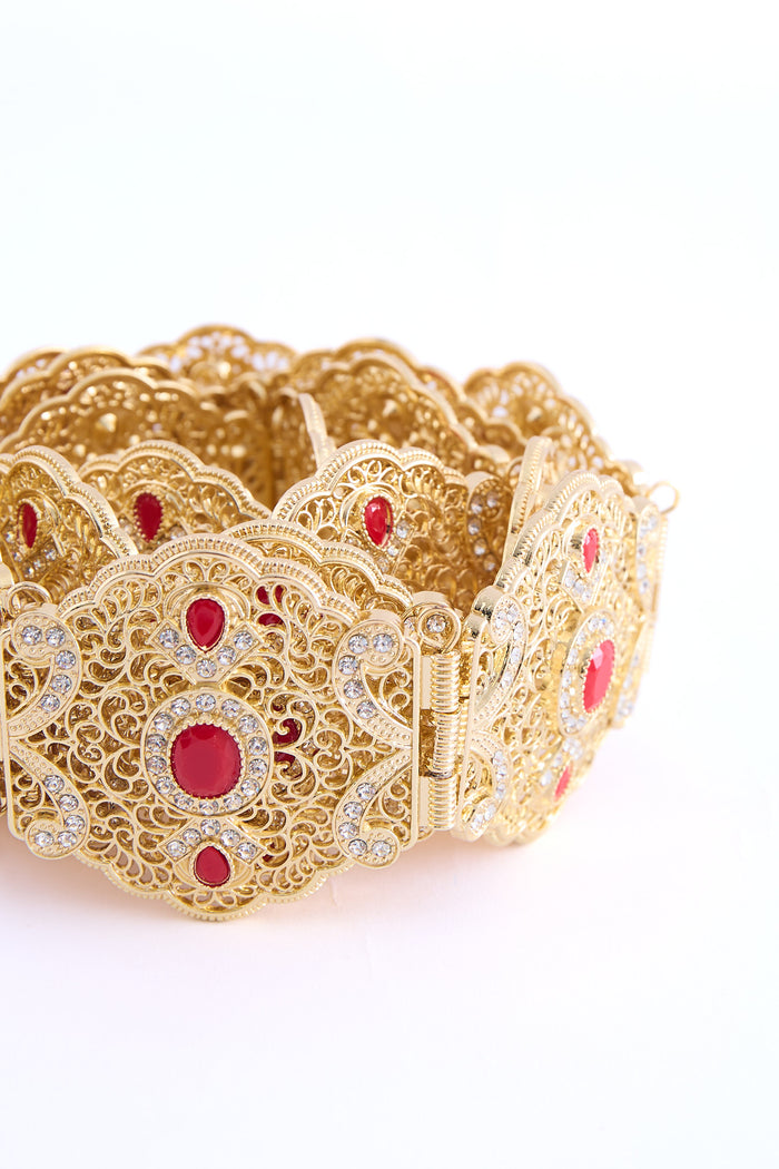 Ahri Gold/Red Belt