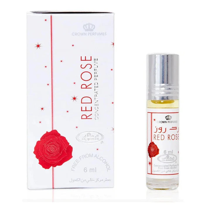 Red Rose Concentrated Oil Perfume 6ml Roll on By Al Rehab - Yado African & Caribbean Market