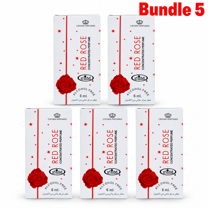 Al Rehab Red Rose Perfume Oil | 6ml Roll-On - Yado African & Caribbean Market