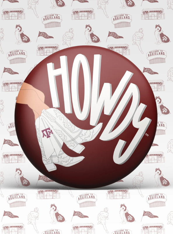 A&M Game Day Buttons