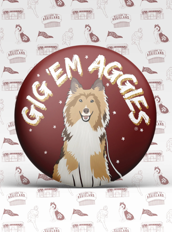 A&M Game Day Buttons