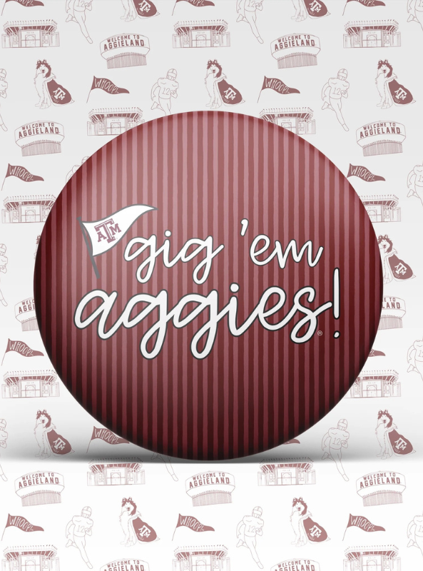 A&M Game Day Buttons