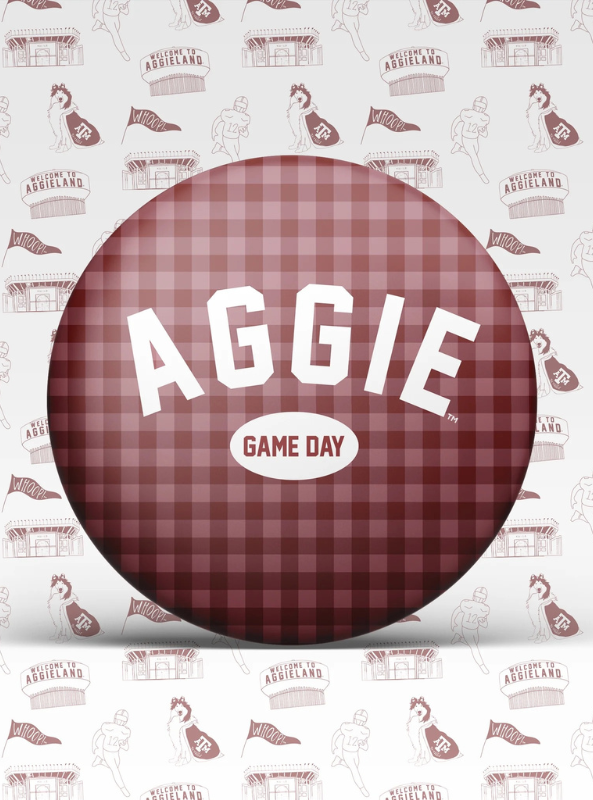A&M Game Day Buttons