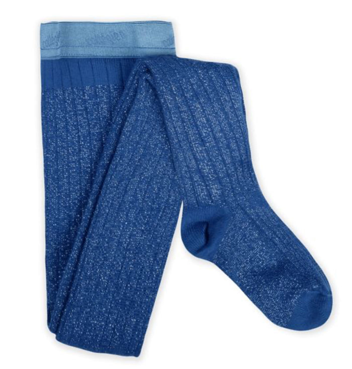 Amelie - Glitter Ribbed Tights - Baby