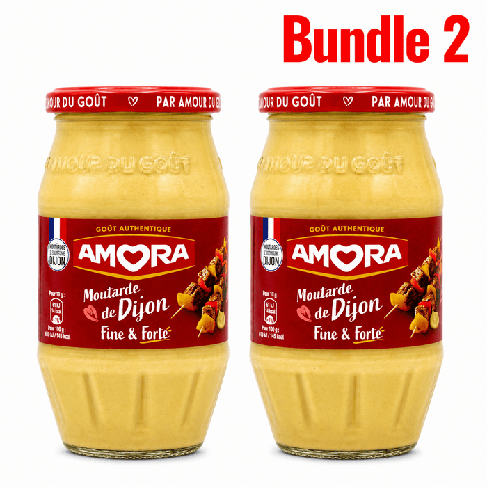 Amora Dijon Mustard | Authentic French Mustard - Yado African & Caribbean Market