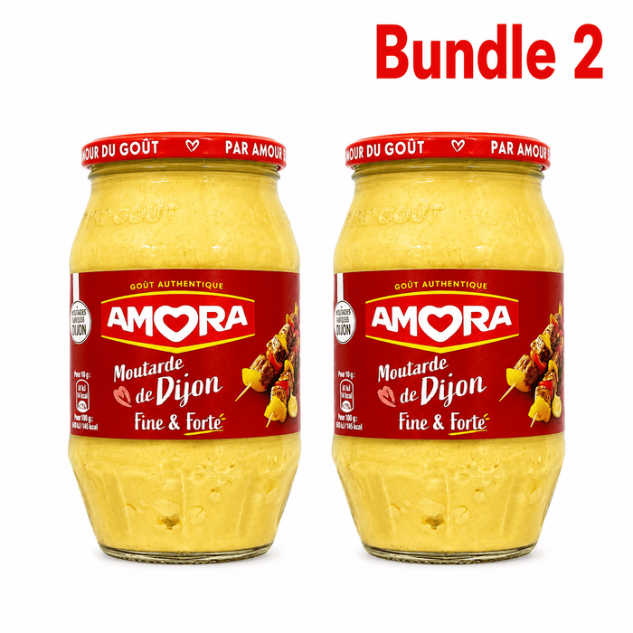 Amora Dijon Mustard | Authentic French Mustard - Yado African & Caribbean Market