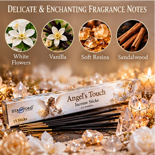 Angel's Touch Incense Sticks - A Whisper of Moonlight