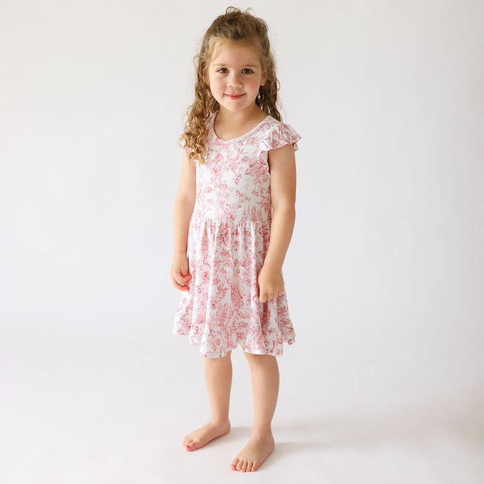 Antoinette Ruffled Twirl Dress