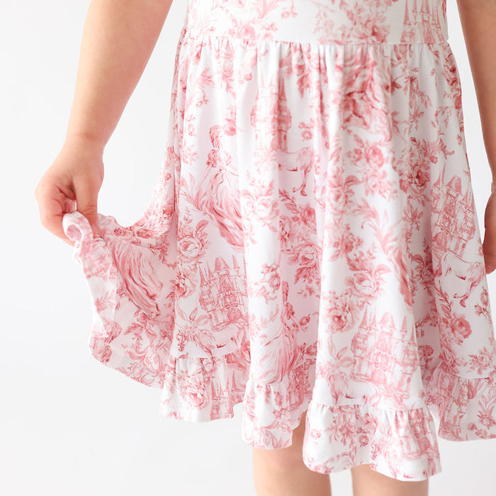Antoinette Ruffled Twirl Dress