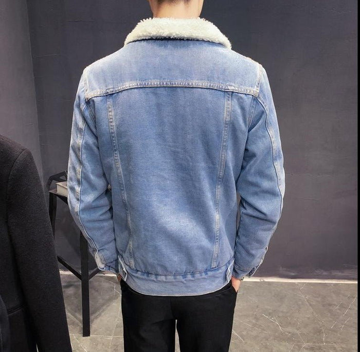 Antonios Ben Denim Jacket - AntoniosClothing - Light blue