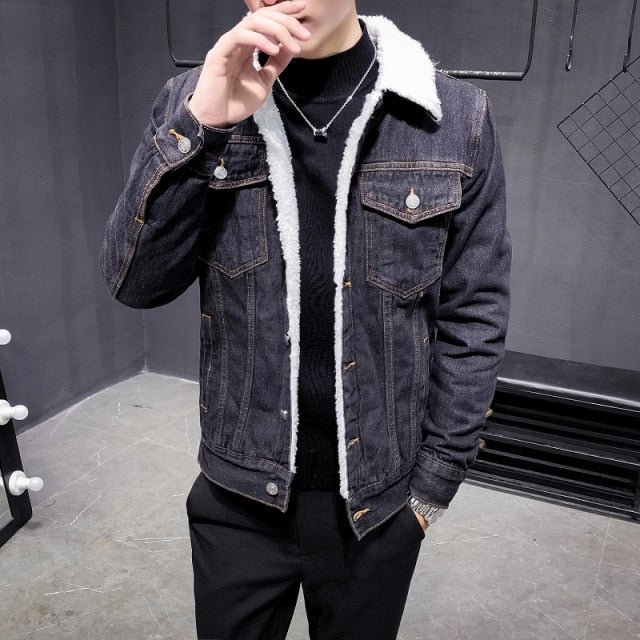 Antonios Ben Denim Jacket - AntoniosClothing - Retro black