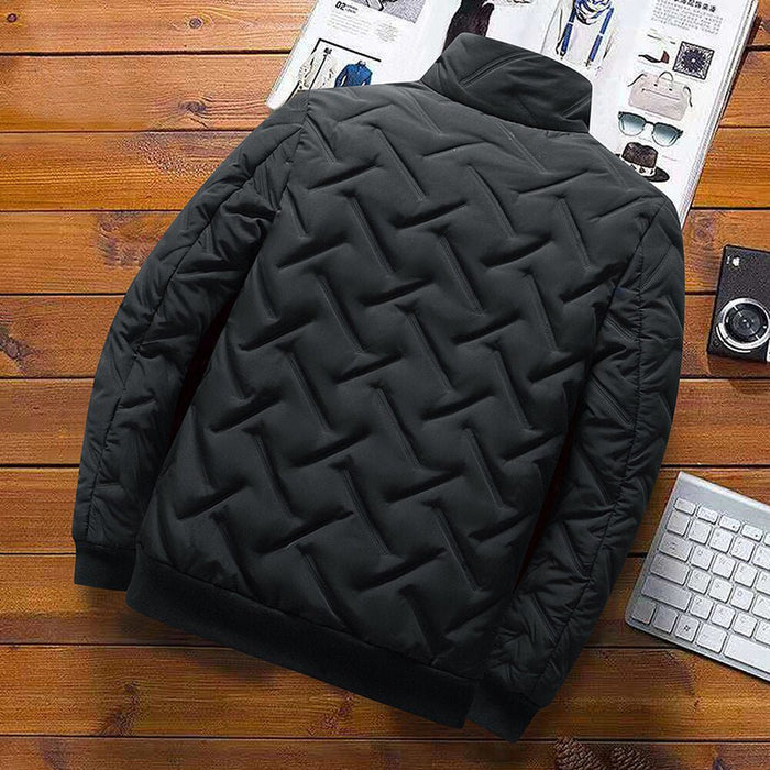 Antonios Bomber Winter Jacket - AntoniosClothing - black