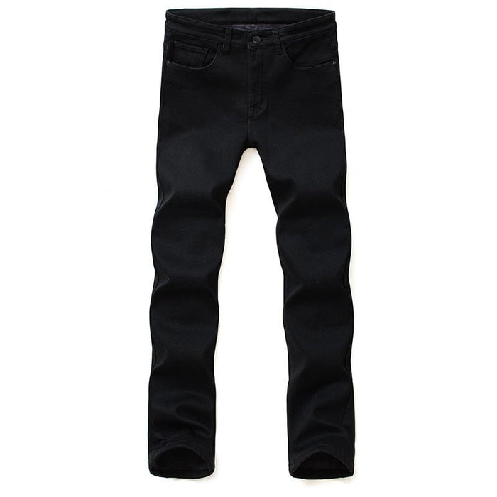 Antonios Casual Slim Fit Jeans - AntoniosClothing - black