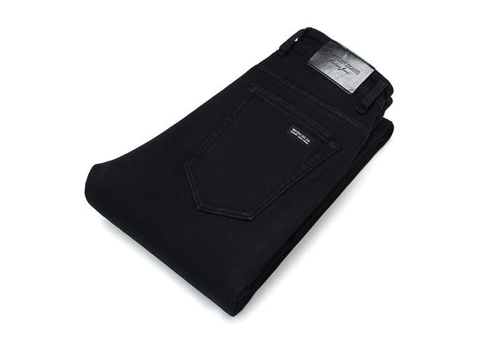 Antonios Casual Slim Fit Jeans - AntoniosClothing - black