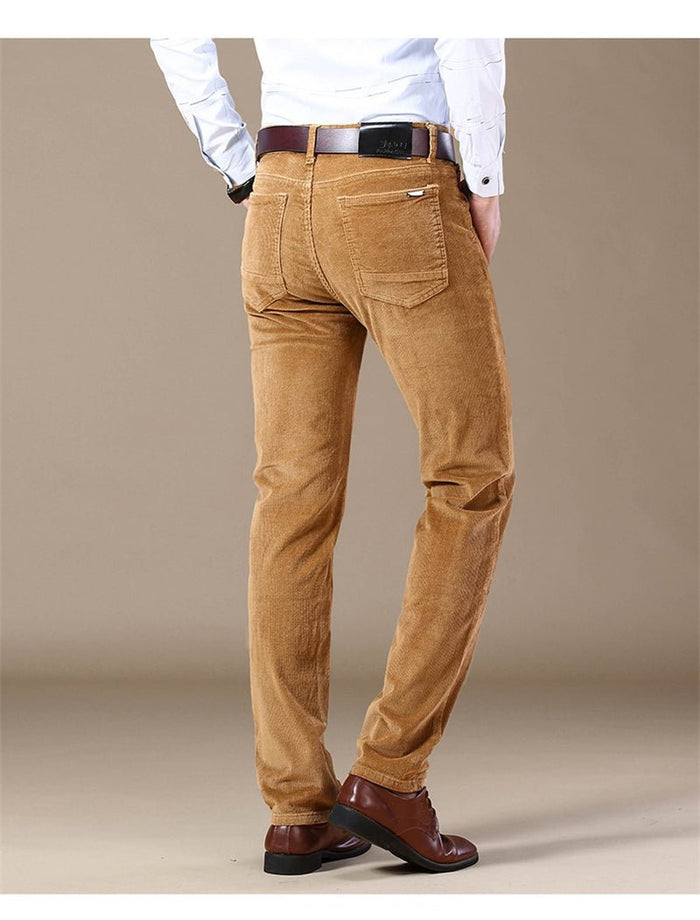 Antonios Cotton Smart Casual Pants - AntoniosClothing - light khaki