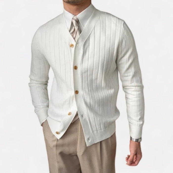 Antonios Elegant Cardigan - AntoniosClothing - Black