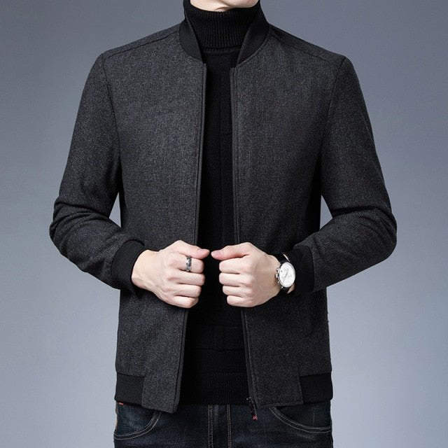 Antonios Hoopers Jacket - AntoniosClothing - Black gray