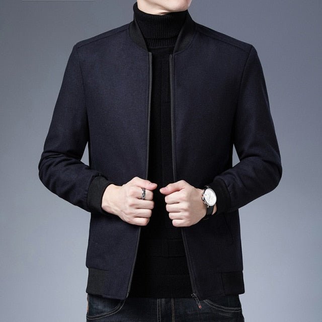 Antonios Hoopers Jacket - AntoniosClothing - Navy blue