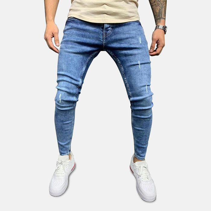 Antonios Peter Classic Skinny Jeans - AntoniosClothing - Blue