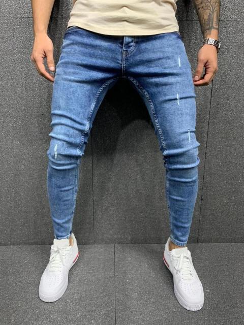 Antonios Peter Classic Skinny Jeans - AntoniosClothing - Blue