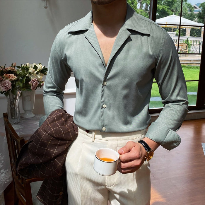 Antonios Premium British Shirt - AntoniosClothing - Green