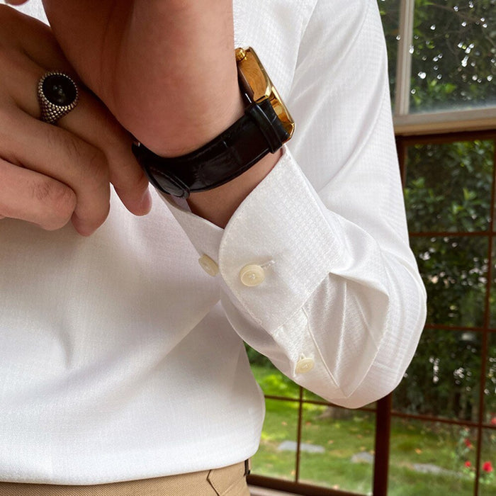 Antonios Premium British Shirt - AntoniosClothing - White