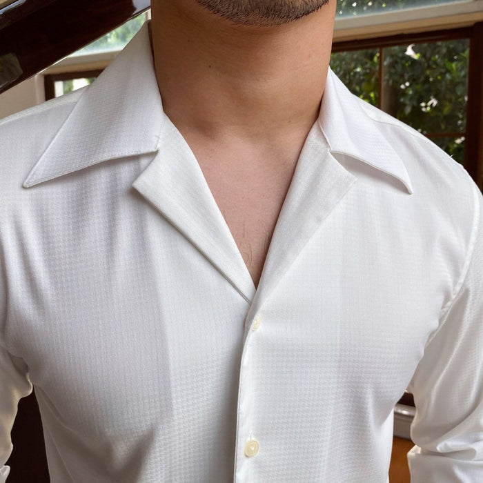 Antonios Premium British Shirt - AntoniosClothing - White