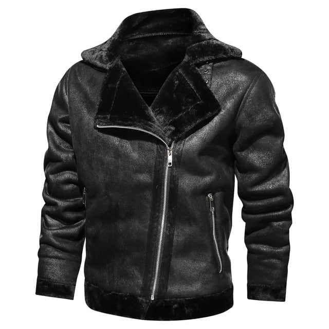 Antonios Roberto Motorcycle Jacket - AntoniosClothing - Black
