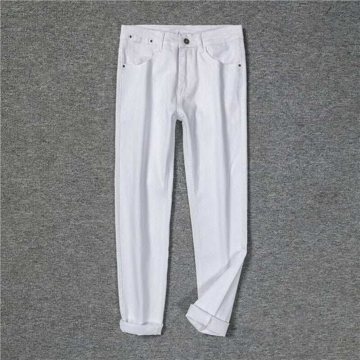 Antonios White Vintage Pants - AntoniosClothing - white