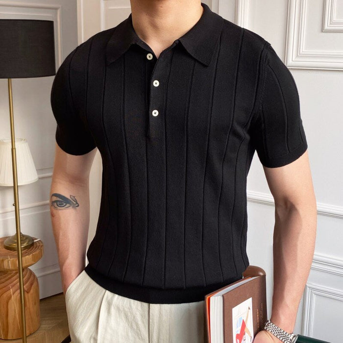AntoniosClothing Polo Italy T-Shirt - AntoniosClothing - Black
