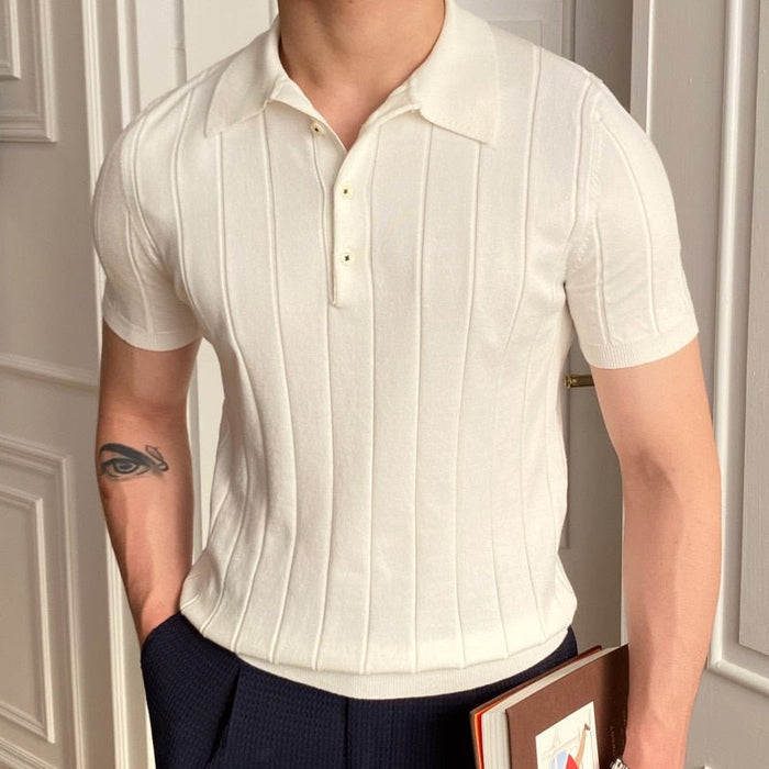AntoniosClothing Polo Italy T-Shirt - AntoniosClothing - White