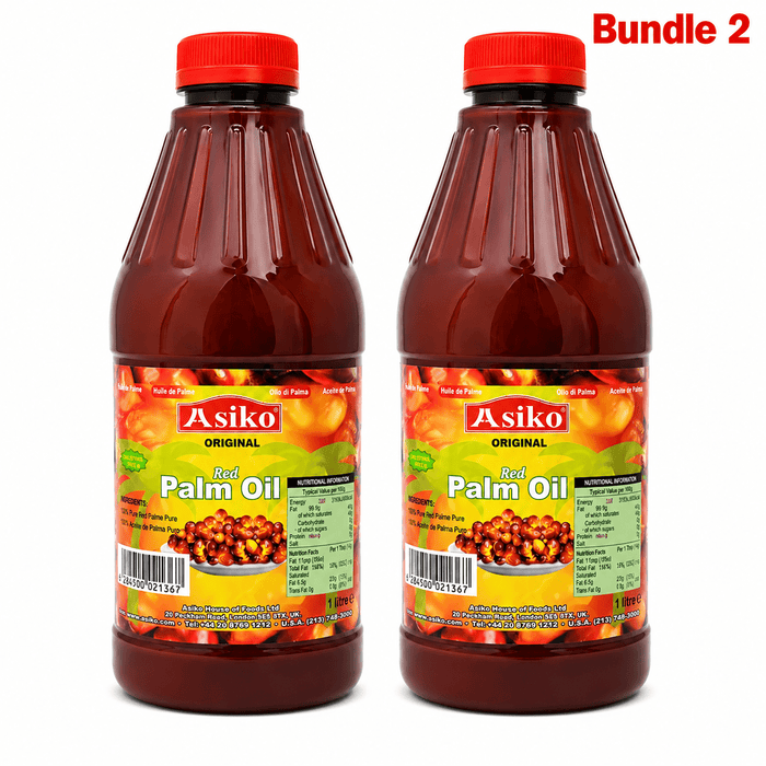 Asiko Red Palm Oil | Authentic African Cooking Oil - Yado African & Caribbean Market