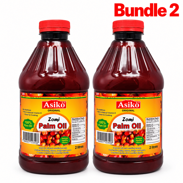 Asiko Zomi Palm Oil 2 Litres - Yado African & Caribbean Market