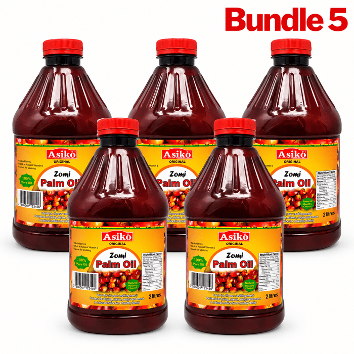 Asiko Zomi Palm Oil 2 Litres - Yado African & Caribbean Market