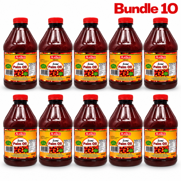 Asiko Zomi Palm Oil 2 Litres - Yado African & Caribbean Market