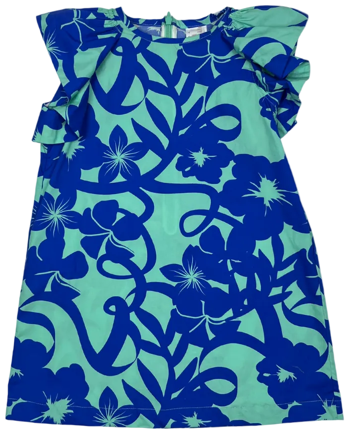 Baby Morgan Dress - Aqua Mix