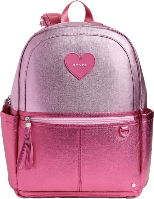 Backpack - Kane Kids - Pink/Hot Pink Colorblock