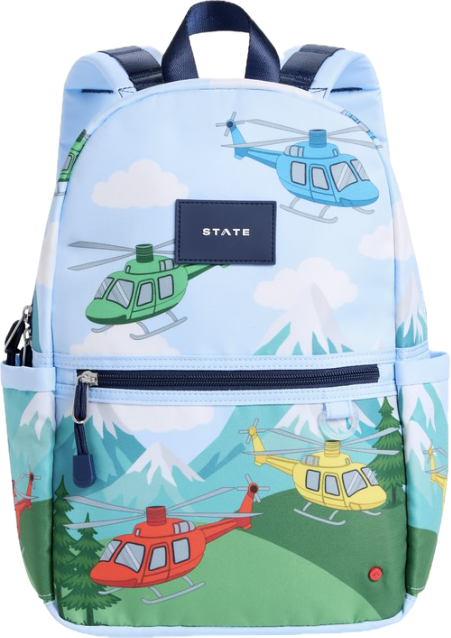 Backpack - Kane Kids Mini Travel - Helicopters