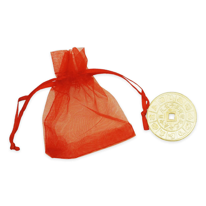 Bagua Horoscope Gold Coin
