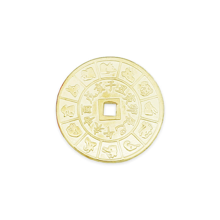 Bagua Horoscope Gold Coin