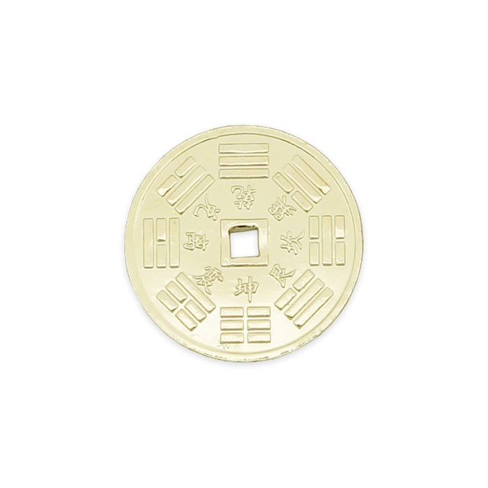 Bagua Horoscope Gold Coin