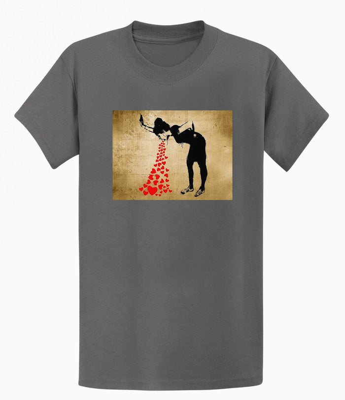 Banksy T-shirt - Love Sick Banksy-Apparel